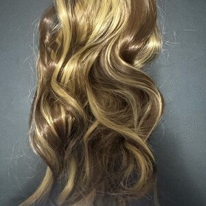 Luxurious Brown, Caramel and Blonde Hair Extension 12”